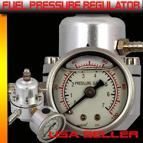 Universal Fuel Pressure Regulator Oil Gauge