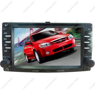 Car GPS DVD Player Bluetooth Radio RDS iPod A2DP for KIA Sedona 