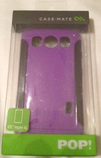 Case Mate Pop Case for HTC Inspire 4G / Desire HD Purple/Cool Grey
