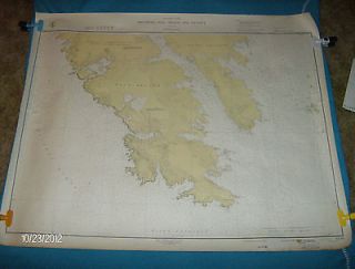   Nautical Chart # 8146 Alaska SE Coast / May 1952 Southern Dall Island
