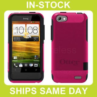   Virgin Mobile HTC One V Commuter Rugged Case w/Screen Protector   Pink