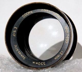 Cooke 13 inch (330mm) f 6.3 Anastigmat Barrel Lens