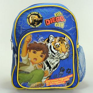 Dora the Explorer Go Diego Tiger 10 Backpack   Boys Bag Toddler 