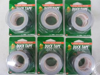 Duck Brand Gray Duct Tape by Henkel Six Rolls