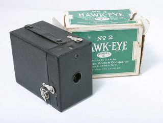 KODAK NO 2 HAWKEYE MODEL C CAMERA IN FAIR ORIGINAL BOX/144320