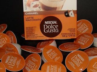 Nescafe Dolce Gusto Caramel Macchiato 64 capsules 4 boxes total
