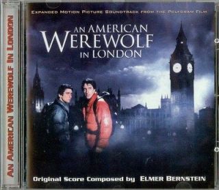 AN AMERICAN WEREWOLF IN LONDON Elmer Bernstein SCORE & SONGS