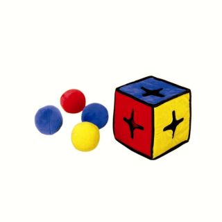 Kyjen I Qube Puzzle Plush Interactive Dog Toy Junior