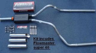 FlowMaster 50 H.D. Muffler 3.00 Offset In / 3.00 Center Out Moderate 