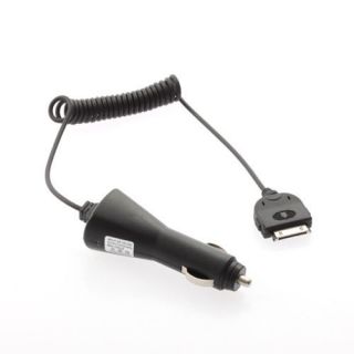 Retractable Black Generic Car Charger Adapter For iPod Nano iPhone 3G 