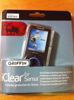 Griffin iClear clear case for Sansa e250 e260 e270 e280
