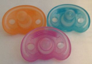 Gumdrop Pacifiers Lot of 6 VS You pick the colors New