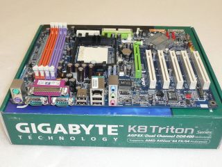 GIGABYTE GA K8U 939 SOCKET 939 (AMD) MOTHERBOARD with AGP (Motherboard 