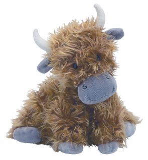 Truffles Highland Cow Soft Toy   38cm   Fluffy Farm Plush By Jellycat 