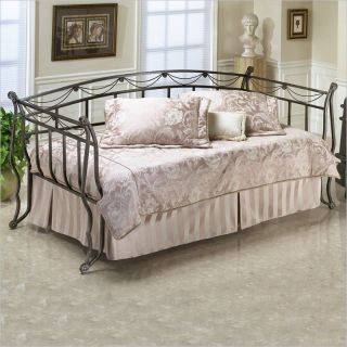 Hillsdale Camelot Metal Black Gold Finish Daybed
