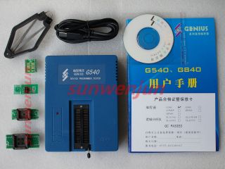 Genius G540 USB Universal Bios GAL Programmer EPROM FLASH 51 AVR PIC 