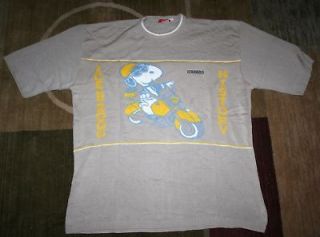 Iceberg History 2000 Green Snoopy Motorcycle Sweater 3x