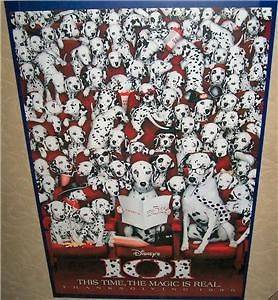 101 Dalmatians poster in Entertainment Memorabilia