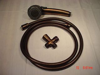 Oil Rubbed Bronze Hand Held Shower Set 69 Hose & wand