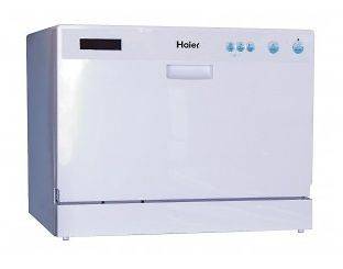 Haier Energy Star Countertop Portable Dishwasher 6 Place Setting 