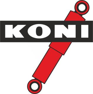 Motorsport Shock Absorbers Sponsor Koni Decal Sticker Graphic Rally 