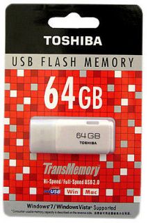 64GB TOSHIBA USB 2.0 Flash Memory Stick Thumb Drive Jump Drive New