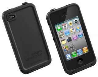 LifeProof iPhone 4 4s Waterproof Case Black 2nd Gen US SELLER SAME DAY 
