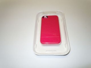 Incase   Crystal Slider Case for Apple iPhone 4 and 4S   Raspberry 