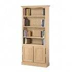 Americana Oak Bookcase 36 x 84 with Doors   by A & E Wood Design 