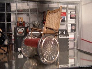 12th / Dollhouse Scale Replica   Antique Wheelchair   True to Life