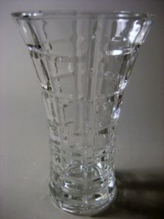 lead crystal antique vase