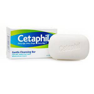 Cetaphil Gentle Cleansing Bar Dry 1 pack sensitive