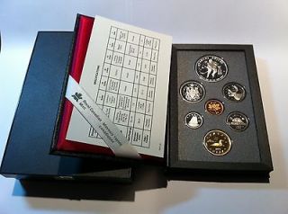 Coin 1993 Silver Proof Set w/ 100th Anniversary Stanley Cup Coin