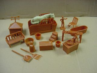 Marx Kentucky Stables Farm Accessories   newly reissued