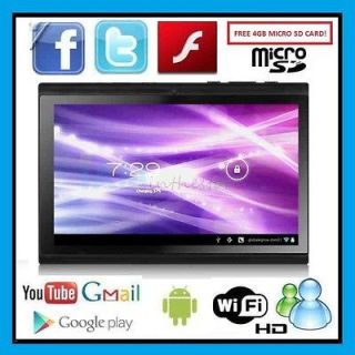 Q88 MID 7 Android 4.0 Tablet PC NetBook 4GB ~Black~ Free Bundle~CASE 