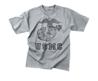Shirt   Vintage USMC Globe & Anchor by Rothco