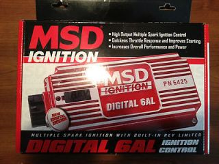 MSD Ignition 6425 Digital 6AL Ignition Control With Rev Control    BRA 