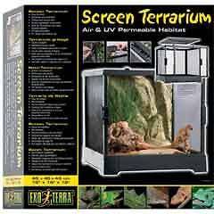 Hagen Exo Terra Metal Screen Knock Down Reptile Terrarium 4 SIZE 