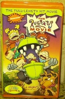 Nickelodeon RUGRATS THE MOVIE VHS FREE U.S. SHIPPING