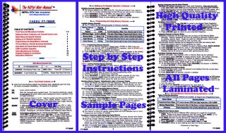 Yaesu FT 7800R Nifty Quick Reference Guide, FT 7800