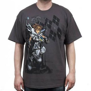 Kingdom Hearts Final Form Sora (Grey) Mens T Shirt