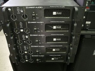 Used Crest Pro 9200 power amplifiers   Monster Power