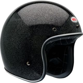 Brand New** Bell Custom 500 Motorcycle Open Face Helmet (Black Flake 