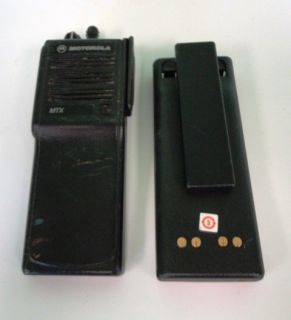 Motorola MTX Handie Talkie FM Radio Model H01UCC6DB3AN NX FCC ID 