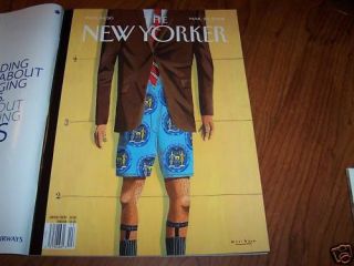 NEW YORKER MAGAZINE EMPE​RORS NEW CLOTHESMINT 2​008