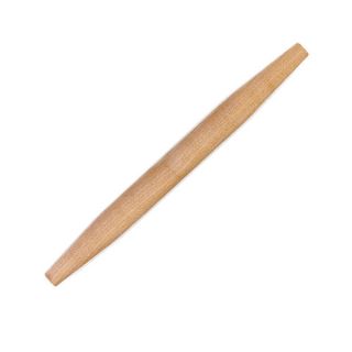 NEW PASTRY BAKING ROLLING FRENCH PIN WOODEN ~ AN ALTON BROWN FAVORITE 