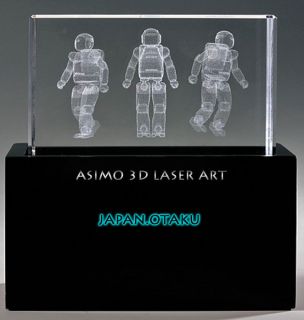 HONDA HUMANOIDO ROBOT ASIMO 3D LASER ART