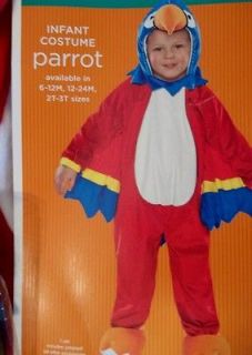 New Cute Parrot Costume Infant 12 24 months Halloween Pret​end