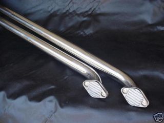 LAKE PIPES POLISHED STAINLESS STEEL 70