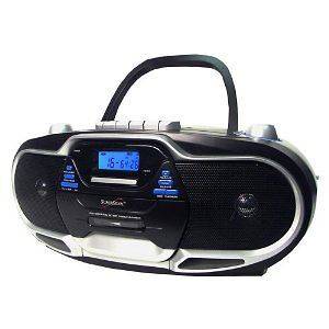   Portable Boombox CD/Cassette Player /Tape AM/FM Radio NEW 2012